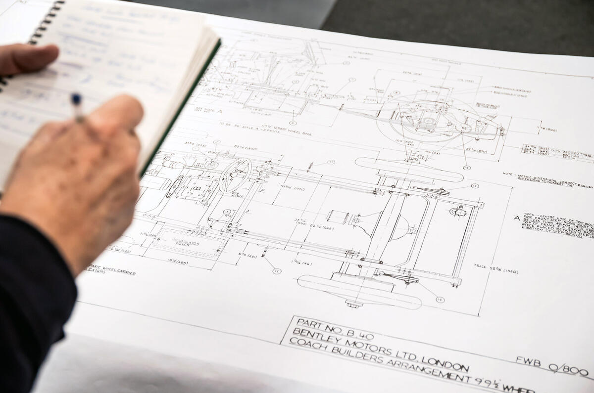 Bentley Blower continuation - blueprints