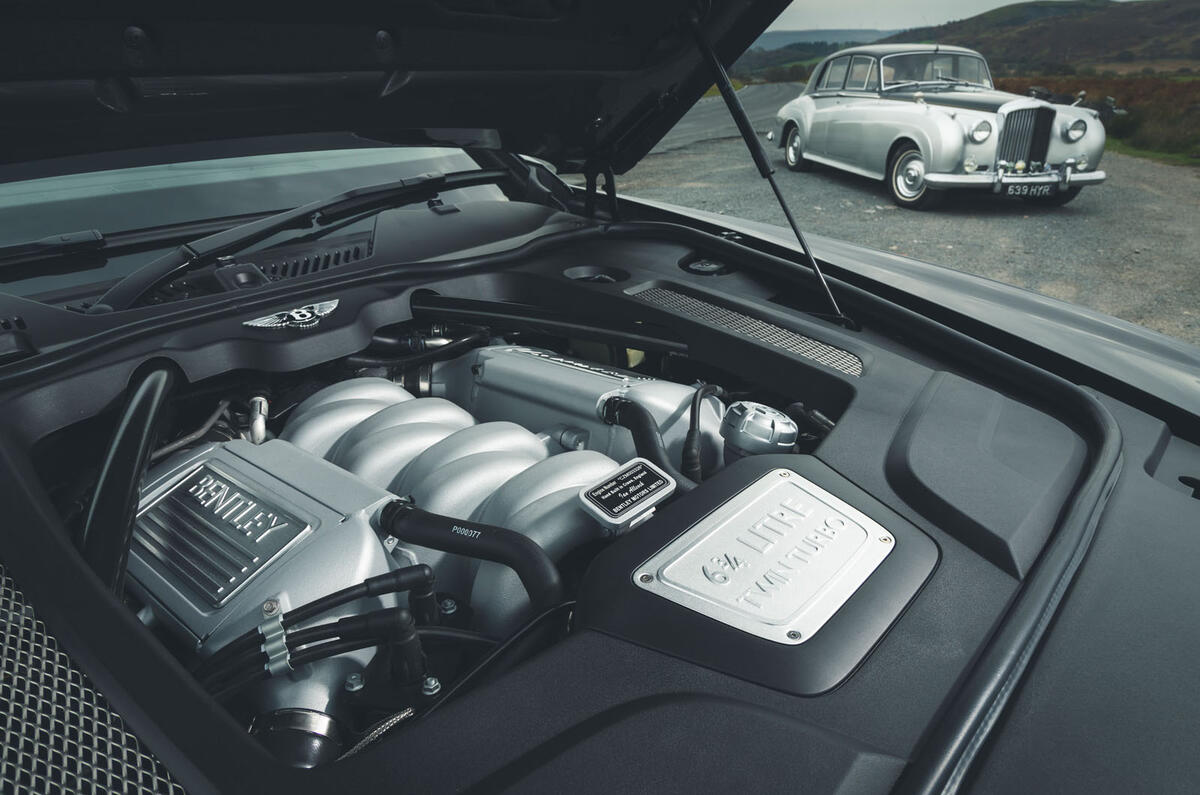 Bentley V8 feature