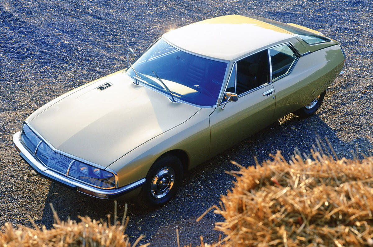 Citroën SM - stationary top Citroën SM - stationary top
