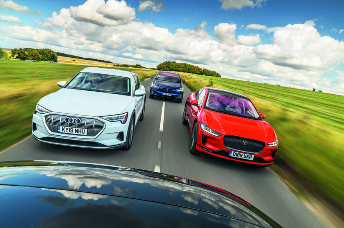 Electric car group test Electric car group test