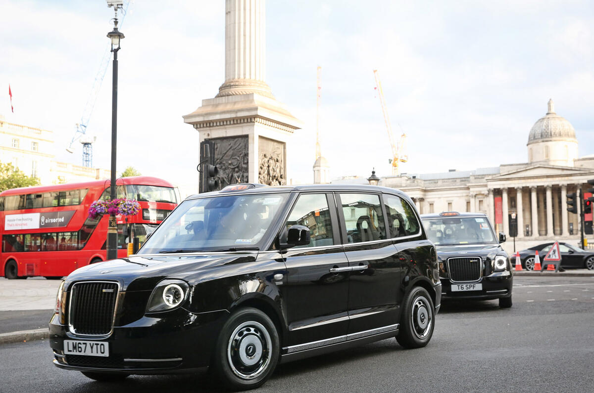 LEVC taxis LEVC taxis