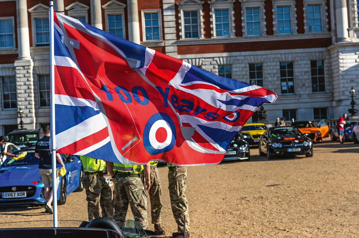 Rally for Heroes - RAF flag