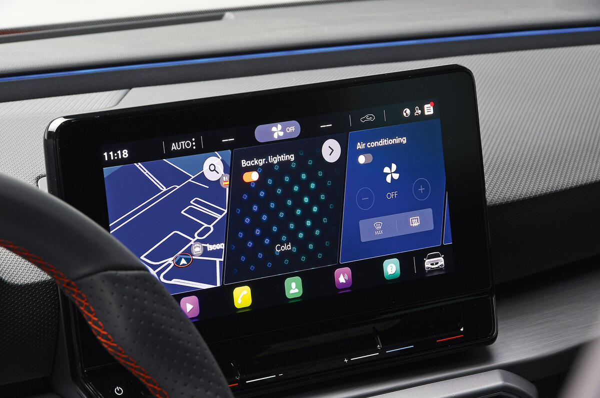 Seat Leon 2020 - infotainment Seat Leon 2020 - infotainment