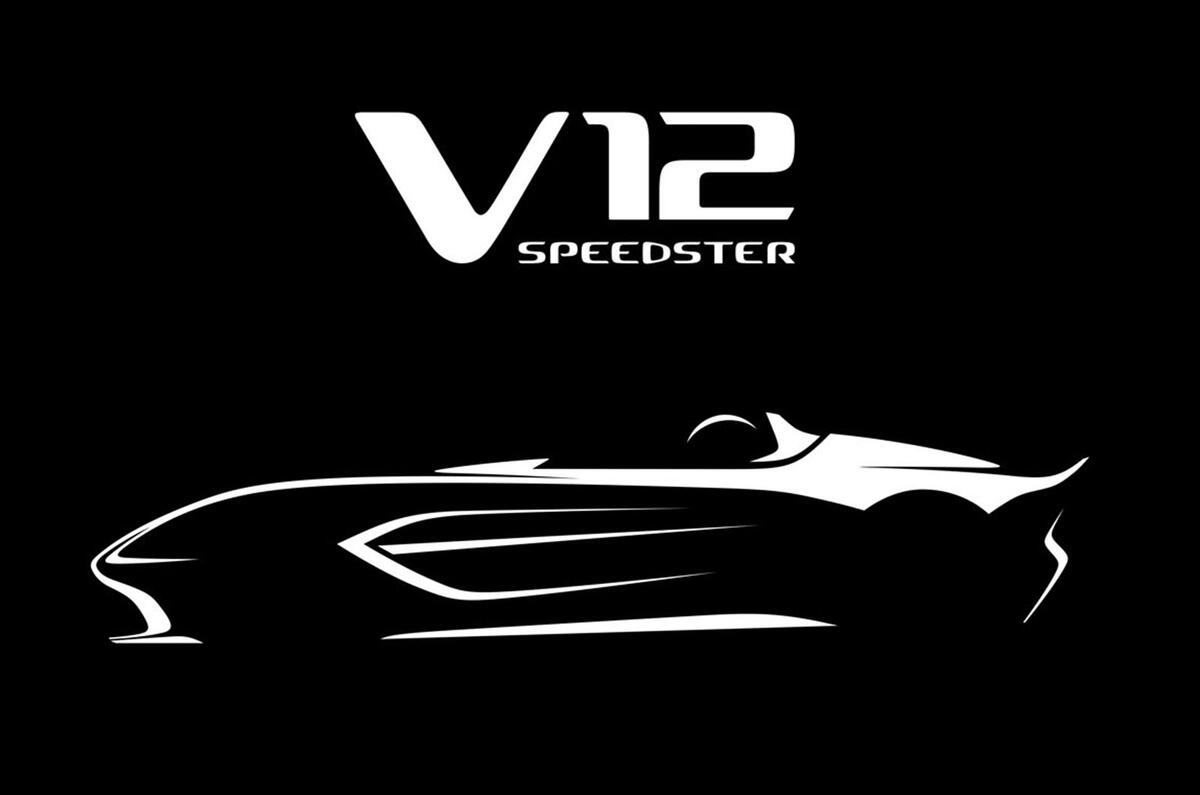 Aston Martin V12 Speedster sketch