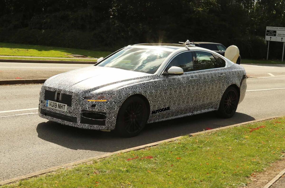 Jaguar XF 2020 spies
