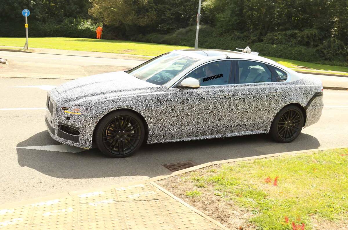 Jaguar XF 2020 spies