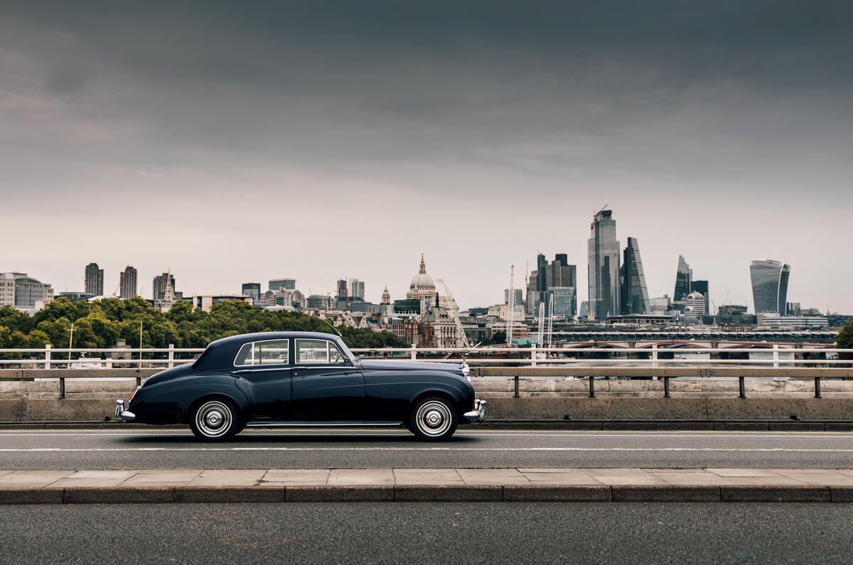 Lunaz Rolls-Royce Phantom - parked