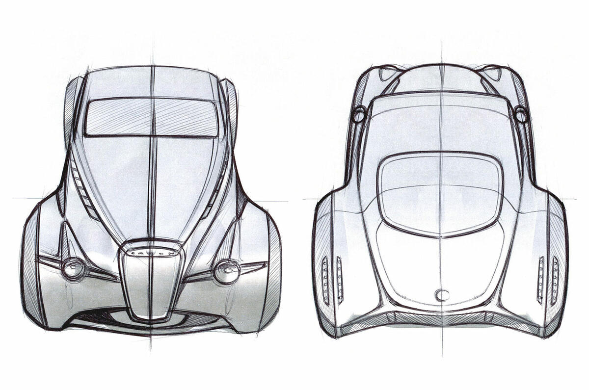 Eadon Green Black Cuillin V12 sports car revealed