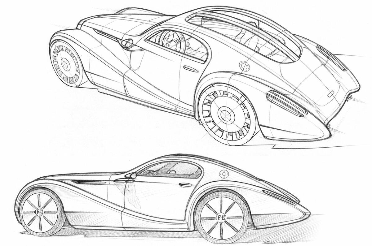 Eadon Green Black Cuillin V12 sports car revealed