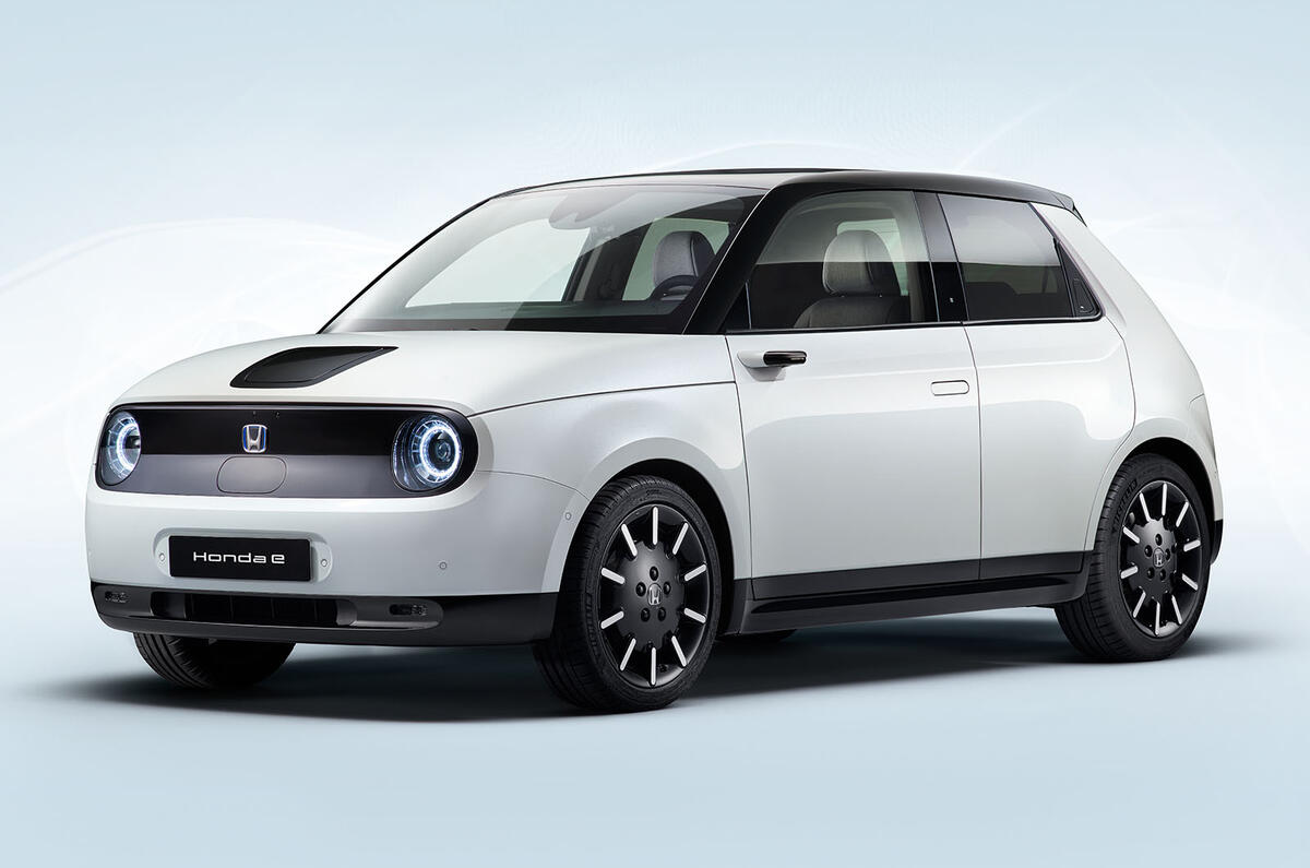 Honda e official production version - front