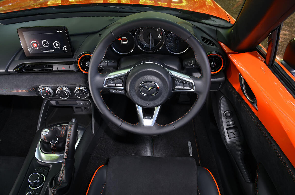 Mazda MX-5 - Best affordable driver's car winner - interior Mazda MX-5 - Best affordable driver's car winner - interior