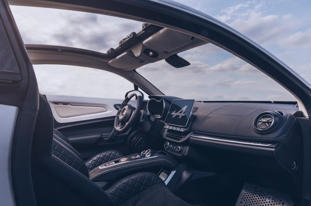 Alpine A110 E-Ternite Electric 2023 interior Alpine A110 E-Ternite Electric 2023 interior