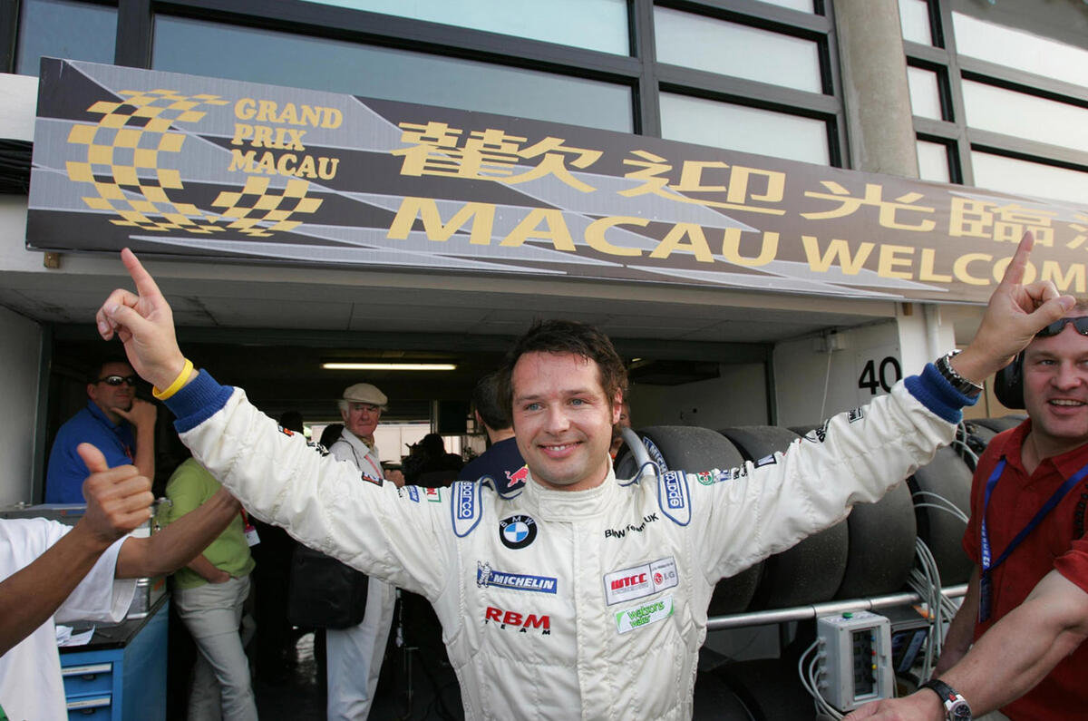 Andy Priaulx - WTCC Race of Macau 2005 Andy Priaulx - WTCC Race of Macau 2005