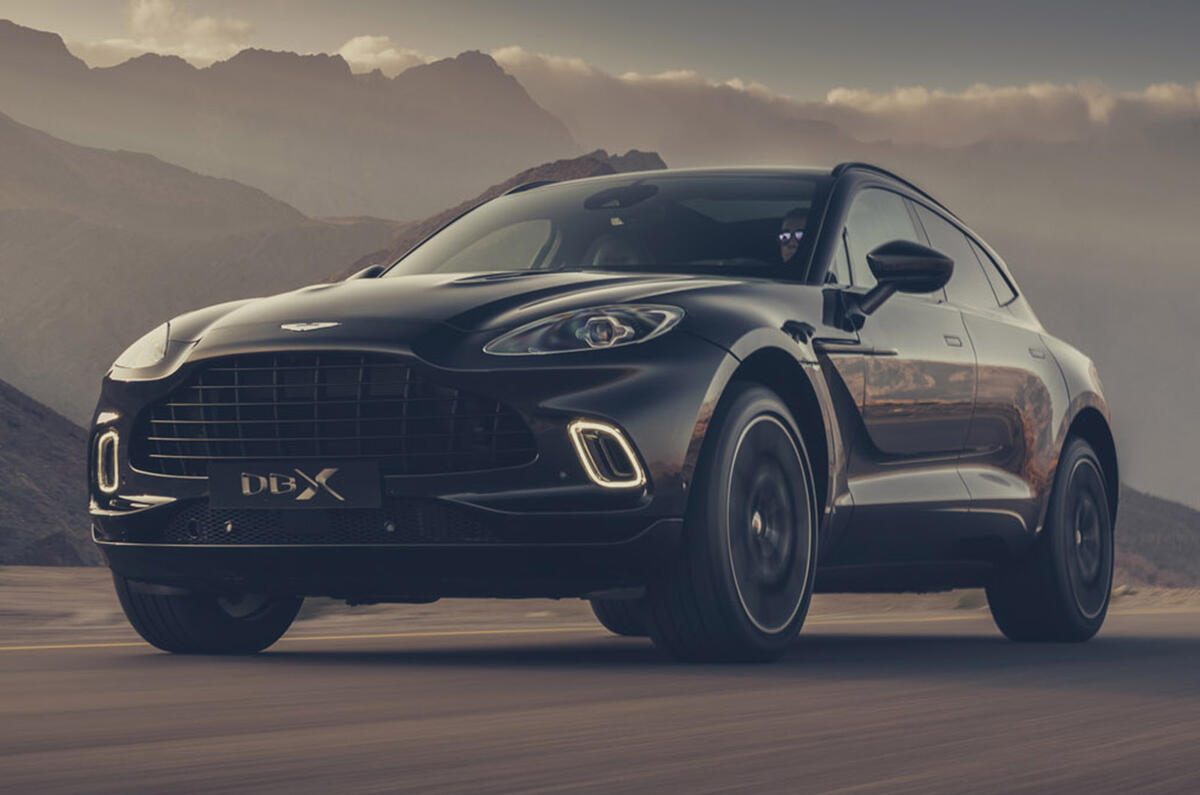 Aston Martin DBX - hero front Aston Martin DBX - hero front