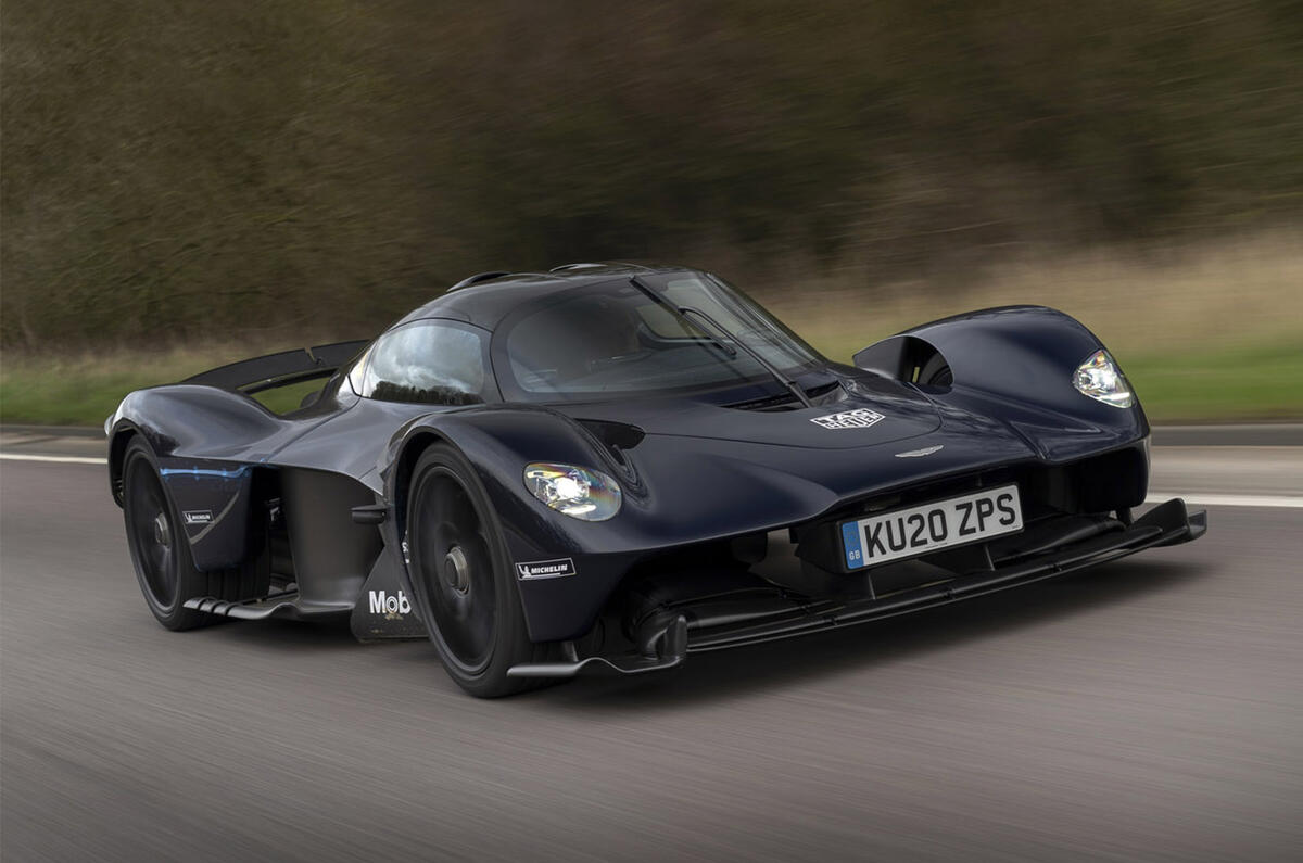 Aston Martin Valkyrie - hero front Aston Martin Valkyrie - hero front