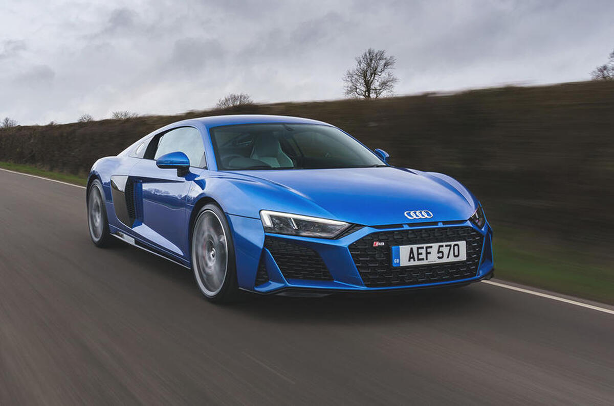 Audi R8 2019 - tracking front