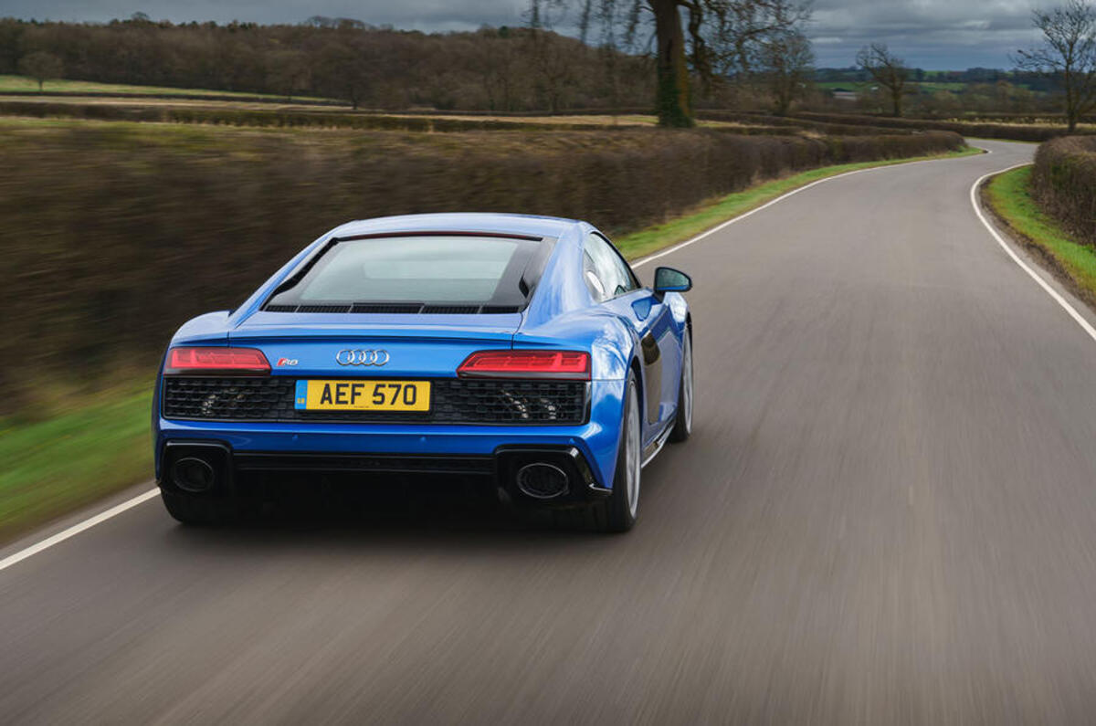 2020 Audi R8 V10 RWD - rear