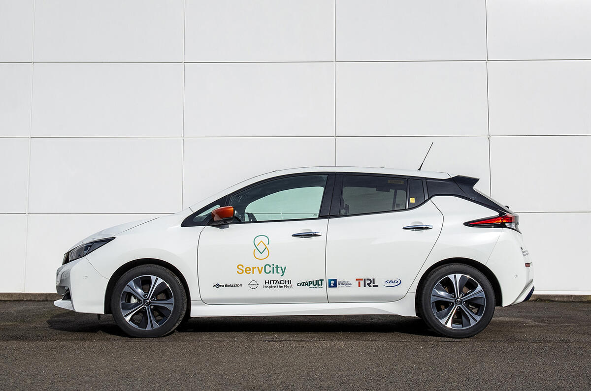 Autonomous Nissan Leaf
