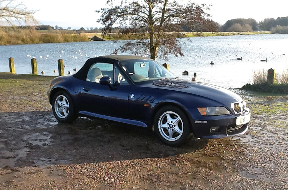 BMW Z3 - stationary side BMW Z3 - stationary side