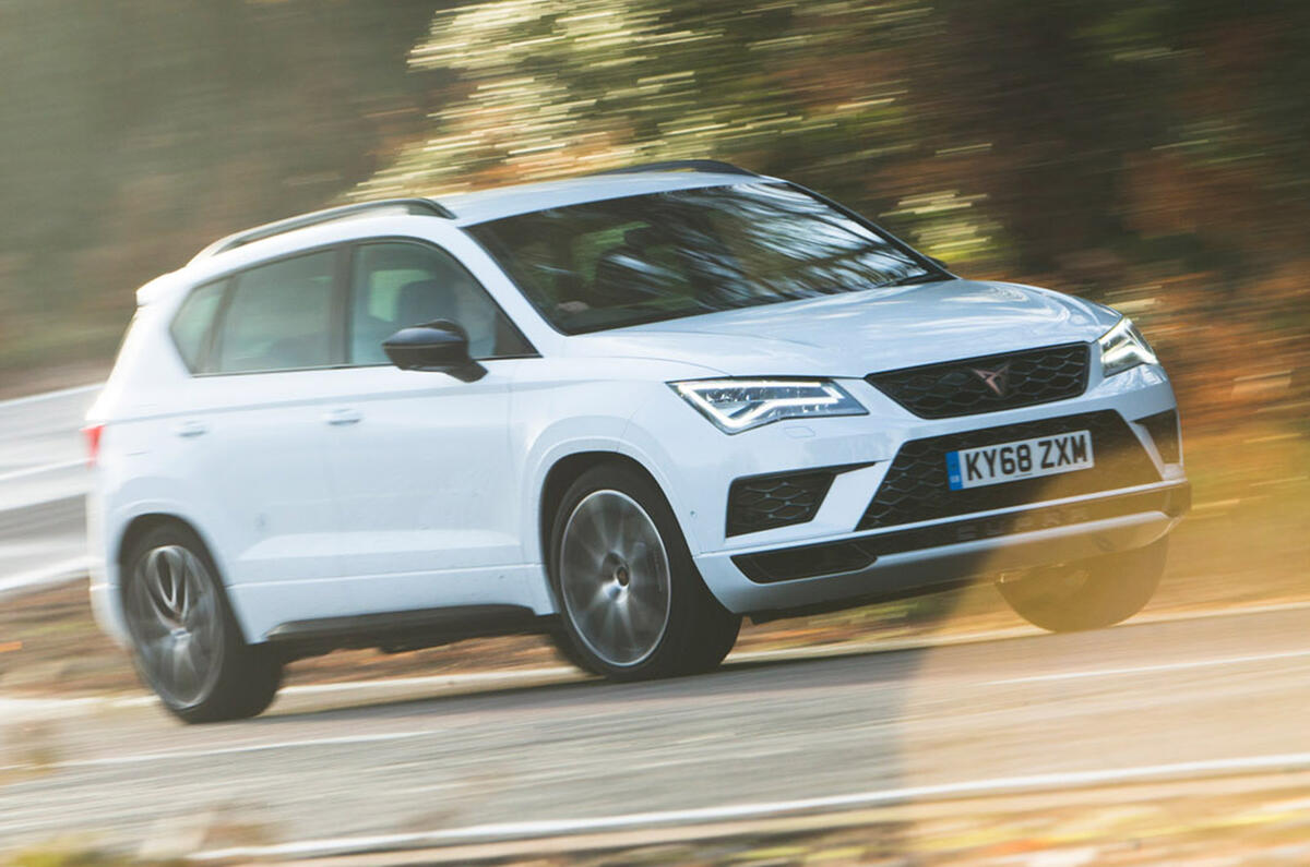 Cupra Ateca - hero front Cupra Ateca - hero front
