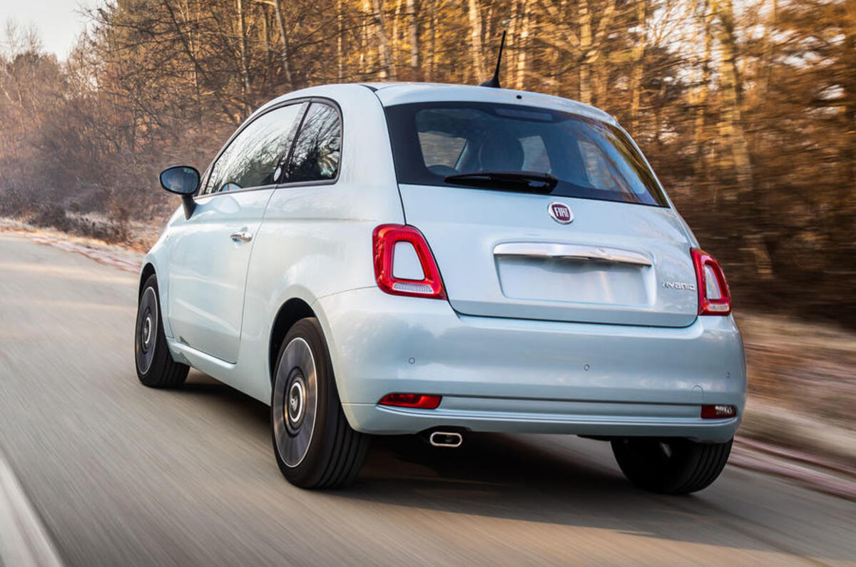 Fiat 500 hybrid launch edition - rear Fiat 500 hybrid launch edition - rear