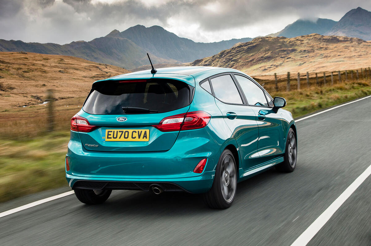 Autocar writers car of 2020 - Ford Fiesta rear Autocar writers car of 2020 - Ford Fiesta rear