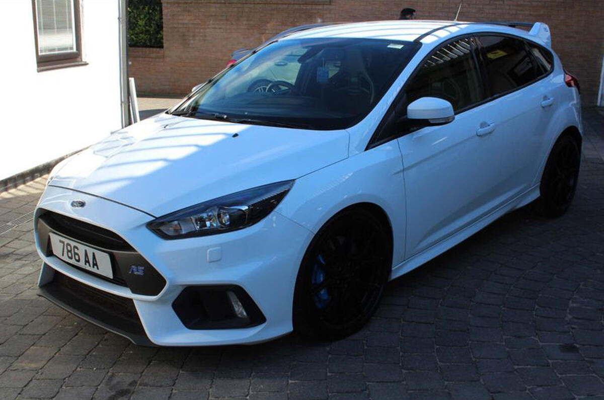Ford Focus RS - static front Ford Focus RS - static front