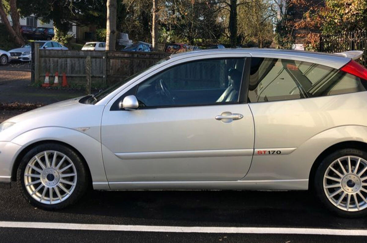 Ford Focus ST170 - static side Ford Focus ST170 - static side