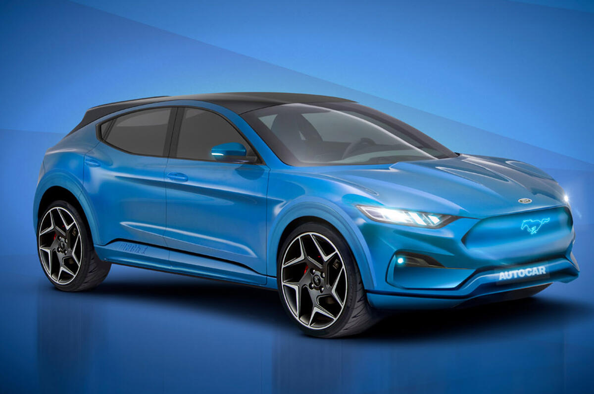 Ford Mustang Mach-E - render