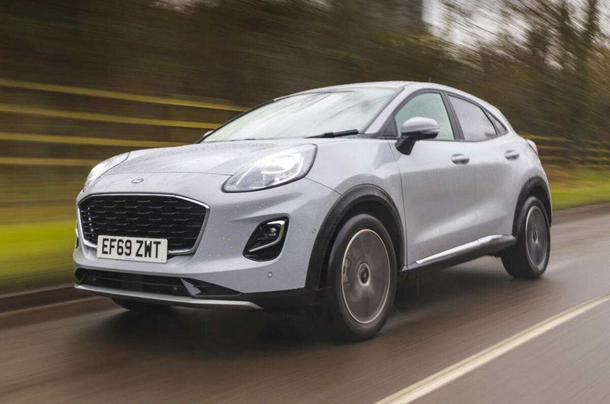 Ford Puma - hero front