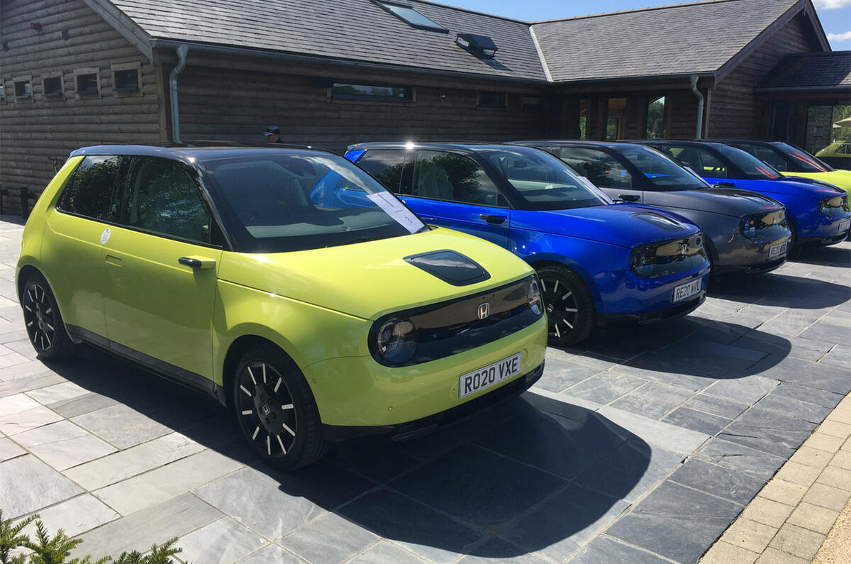 `Honda E - static front `Honda E - static front