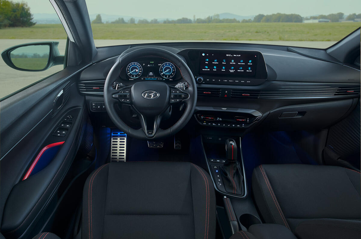 Hyundai i20 N-Line - interior Hyundai i20 N-Line - interior