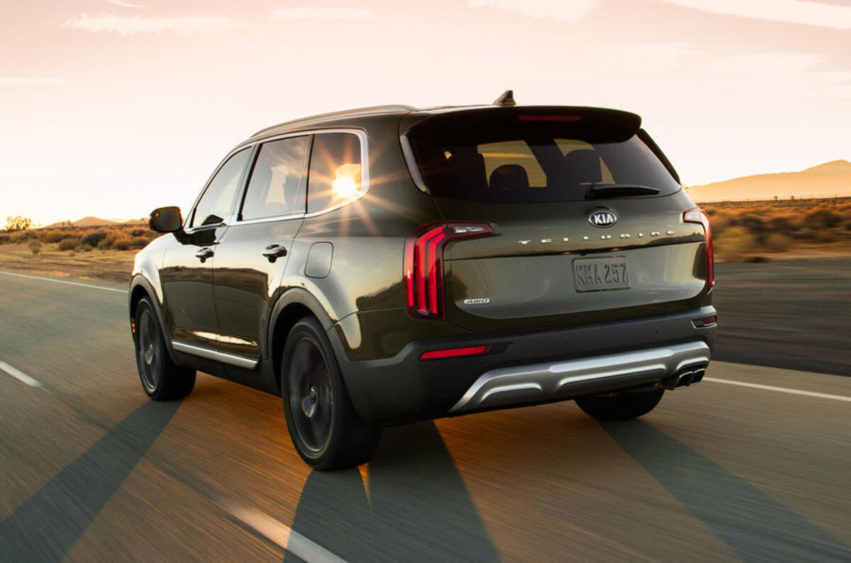 Kia Telluride rear Kia Telluride rear
