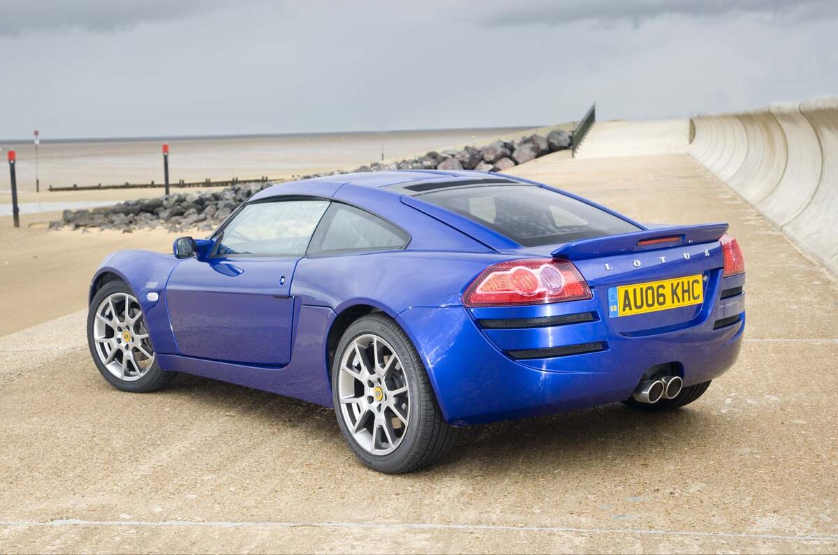 Lotus Europa S 2006 rear quarter static Lotus Europa S 2006 rear quarter static