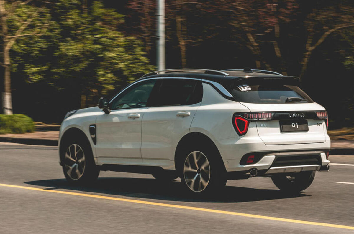 Lynk & Co 01 first drive review - rear