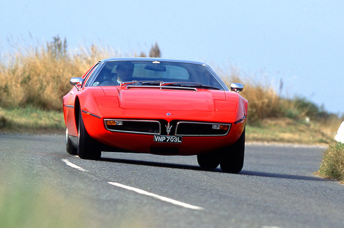 Maserati Bora - hero front Maserati Bora - hero front
