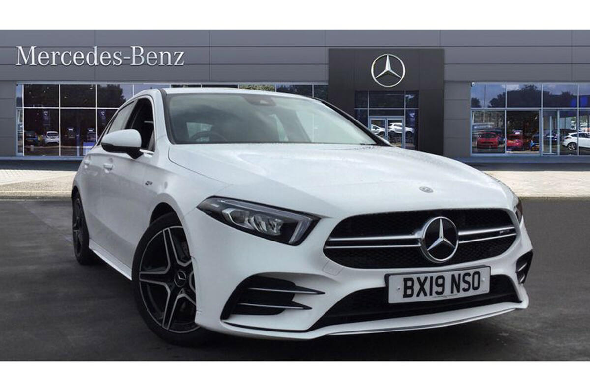 Mercedes-AMG A35 - static front Mercedes-AMG A35 - static front