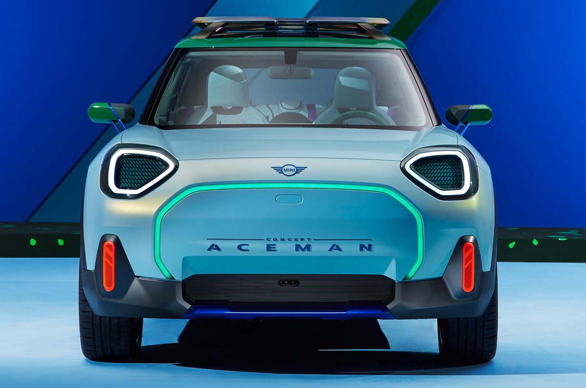 3 Mini Aceman concept 2022 front 3 Mini Aceman concept 2022 front