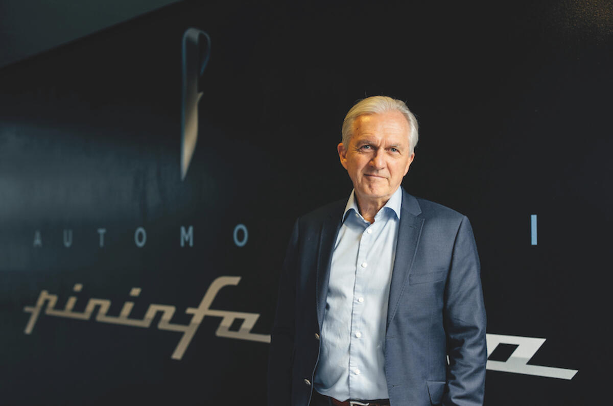Pininfarina CEO Per Svantesson Pininfarina CEO Per Svantesson