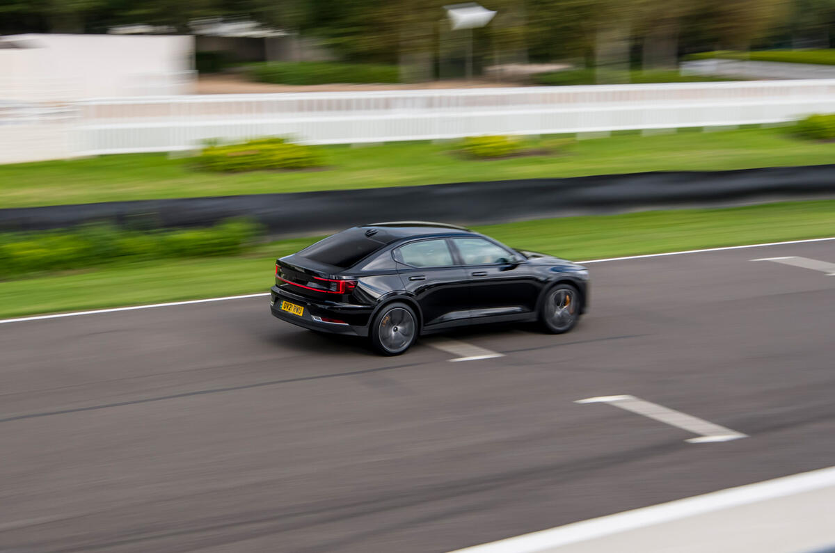 3 Polestar 2 Goodwood 2021 dampers rear 3 Polestar 2 Goodwood 2021 dampers rear