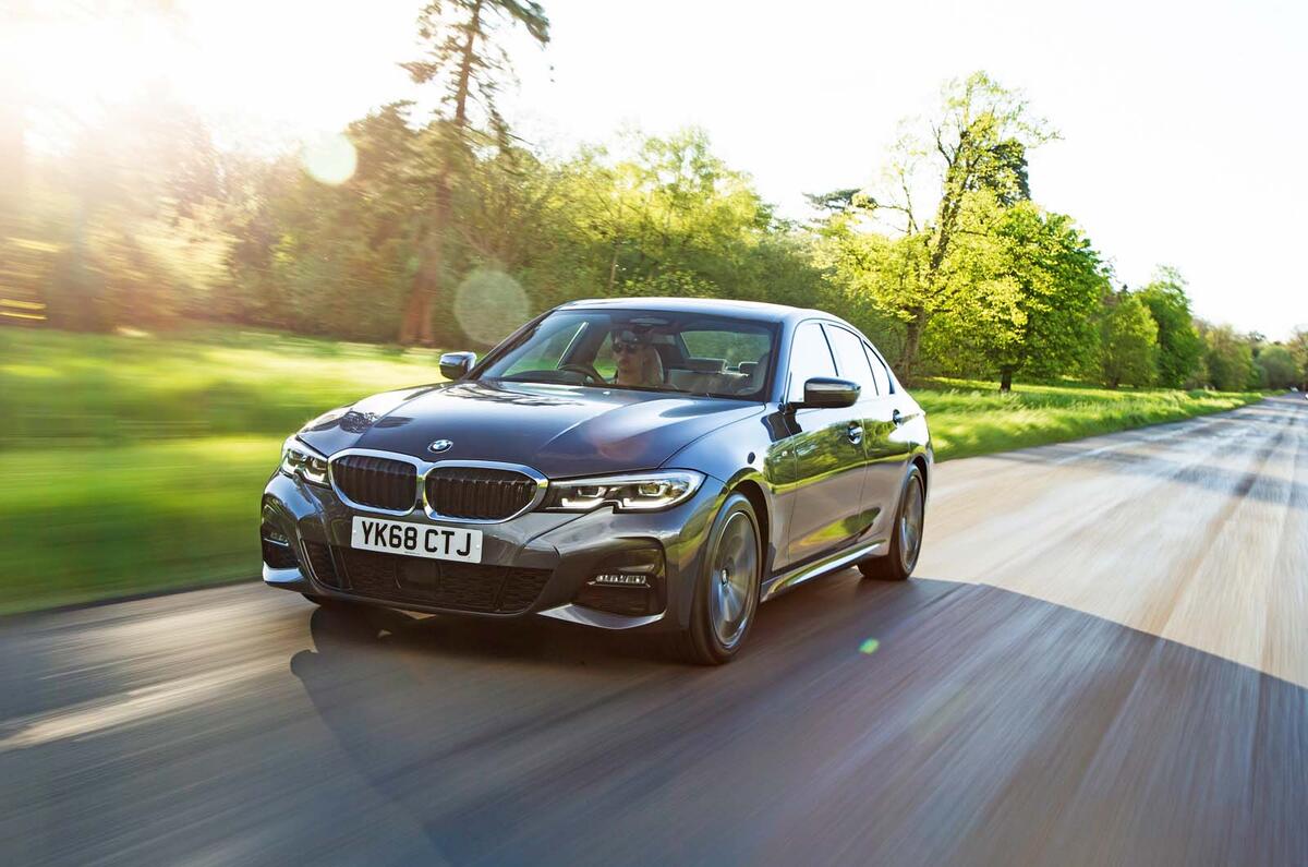 BMW 320d review - front