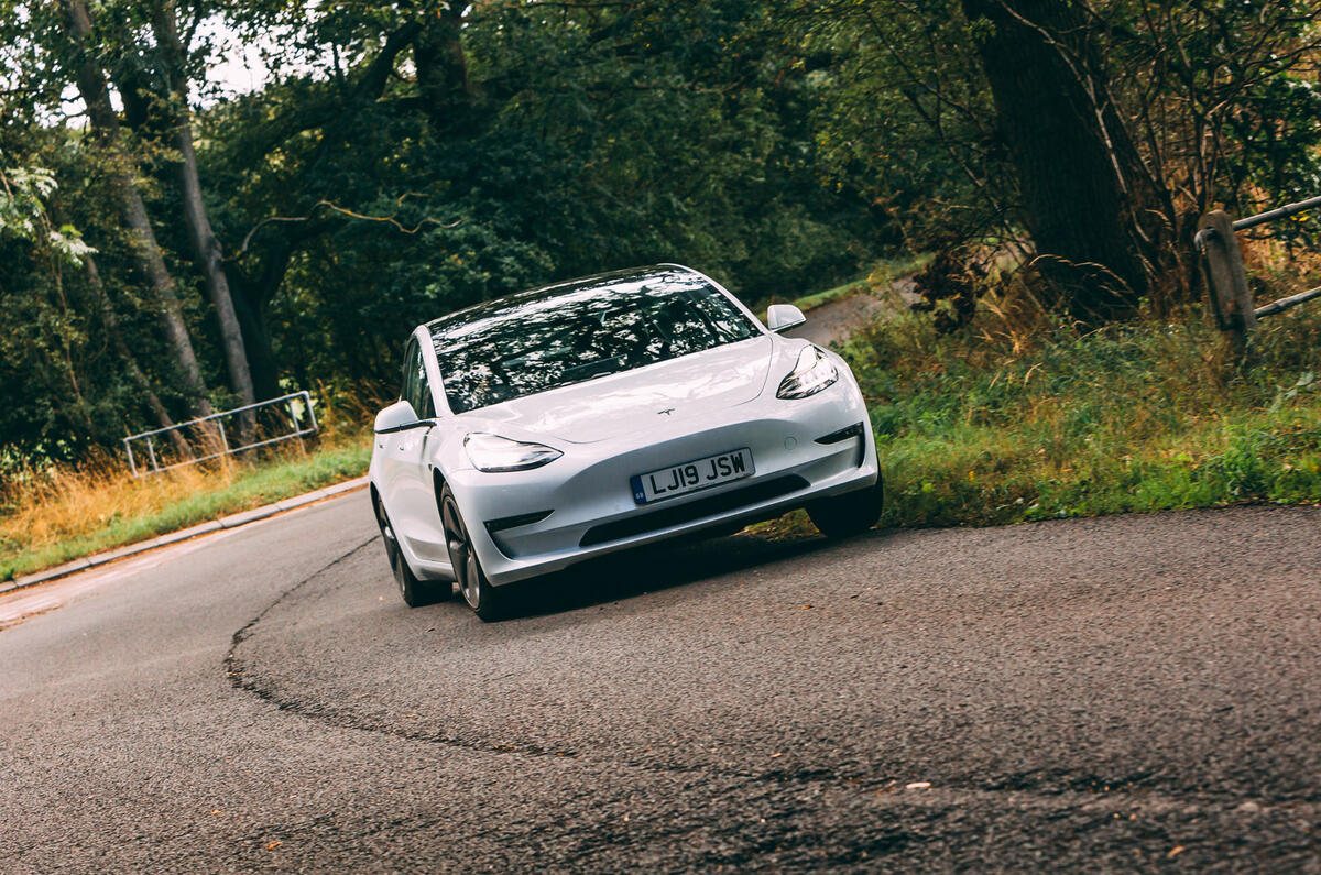 Tesla Model 3 - hero front