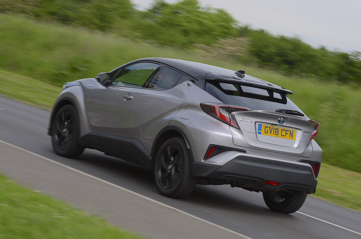 3 Toyota C HR nearly new guide 2021 rear