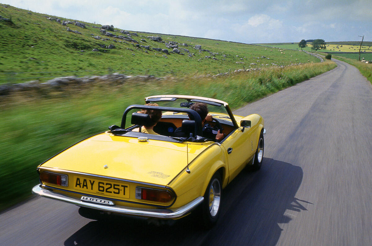Triumph Spitfire - hero rear Triumph Spitfire - hero rear
