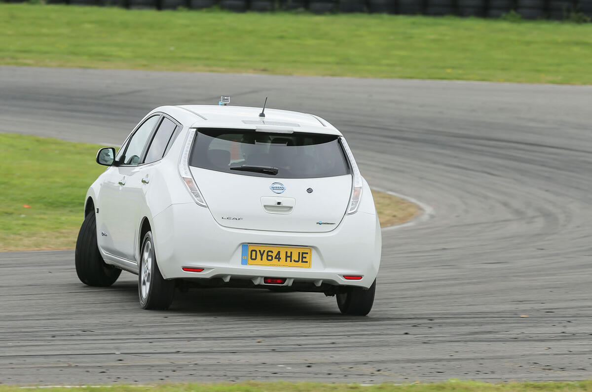 Nissan Leaf slide