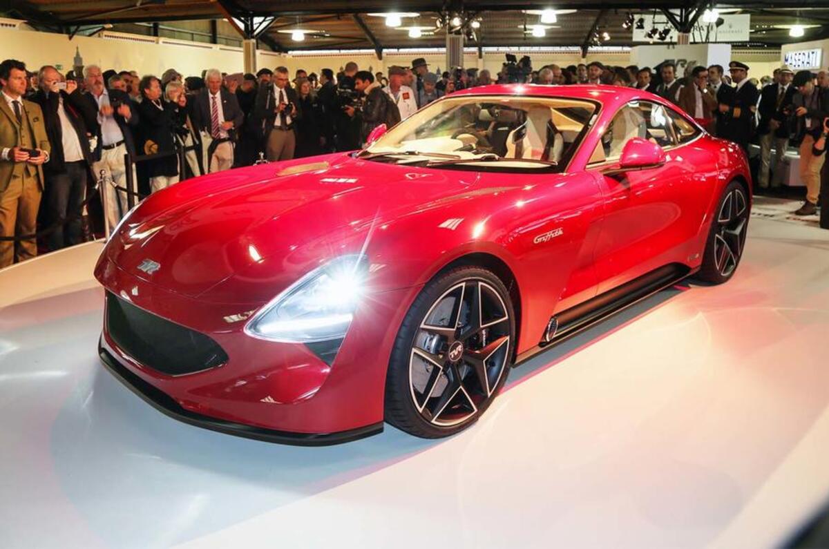 3 tvr griffith 2024 goodwood revival launch 2017 front quarter static