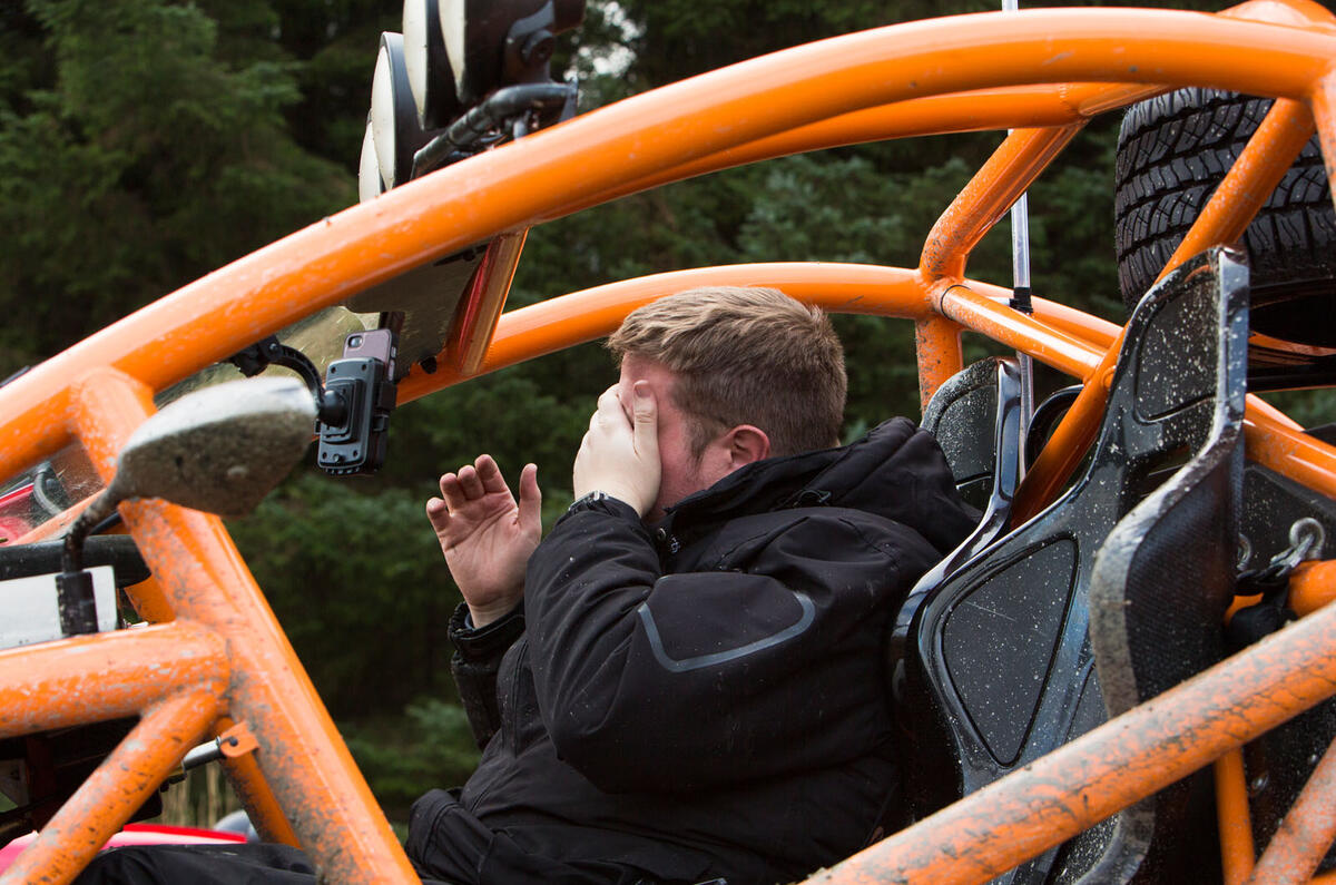 Morgan 3 Wheeler, Caterham Seven 310R, Ariel Nomad: winter drive 