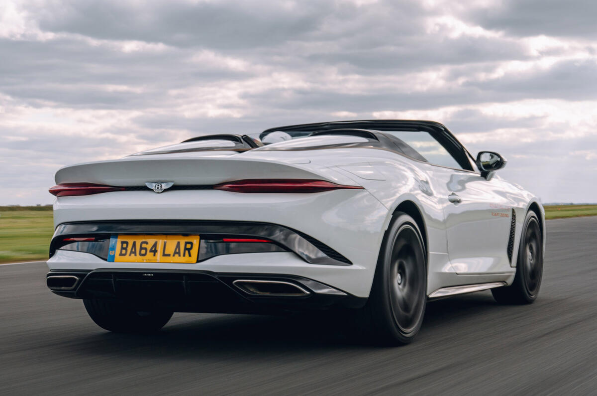 3 writers favourites 2021 PW Bentley Bacalar rear