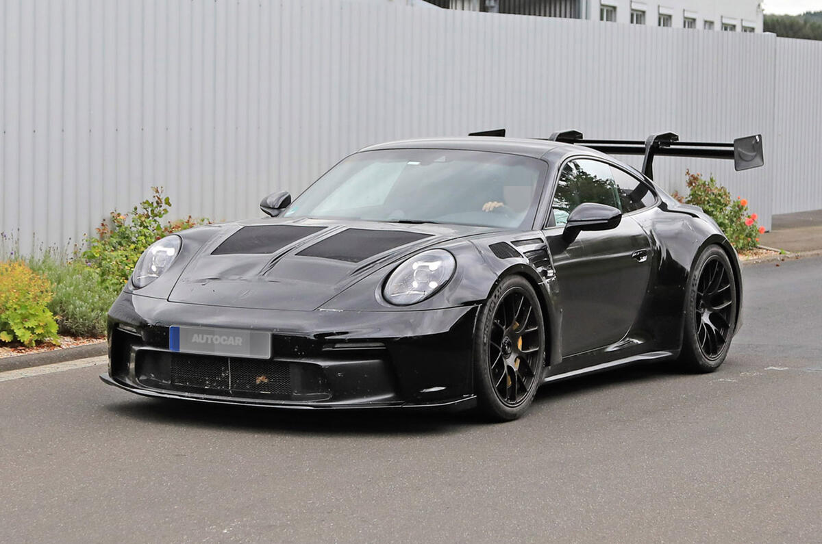 Porsche 911 GT3 RS - spy shots