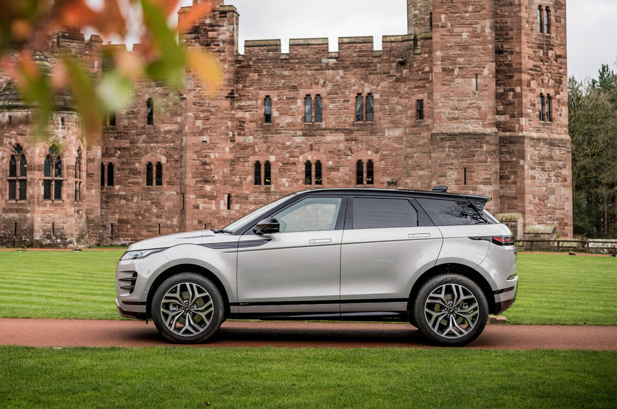Range Rover Evoque - static side